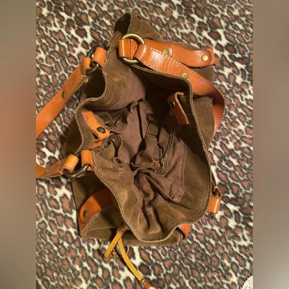 Lucky Brand Genuine, leather BoHo bag